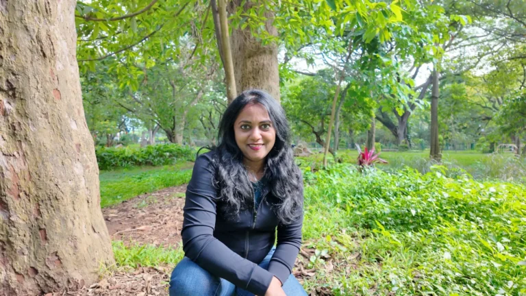Guru Sanju outdoors in nature