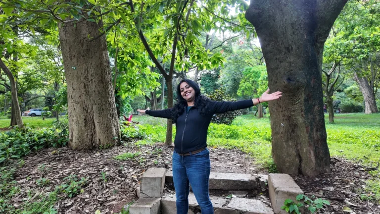 Guru Sanju outdoors in nature