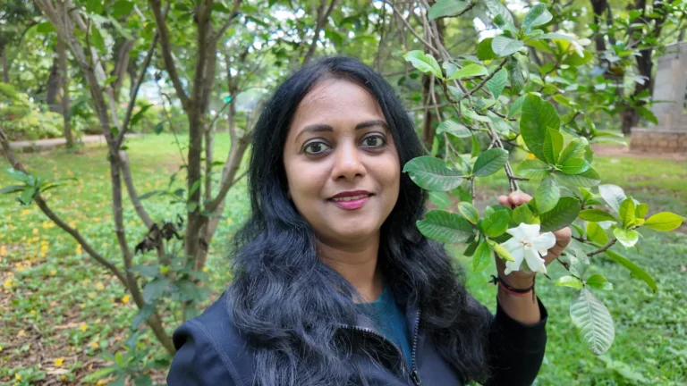 Guru Sanju outdoors in nature