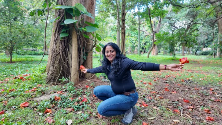 Guru Sanju outdoors in nature