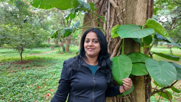 Guru Sanju outdoors in nature