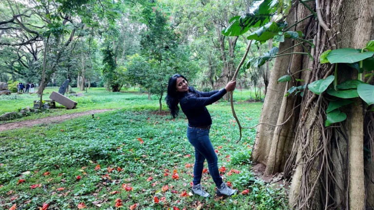 Guru Sanju outdoors in nature