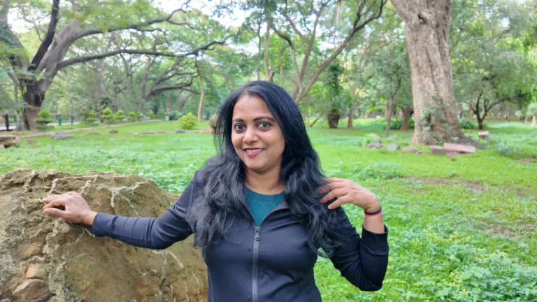 Guru Sanju outdoors in nature