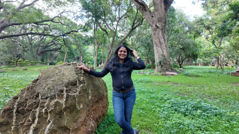 Guru Sanju outdoors in nature