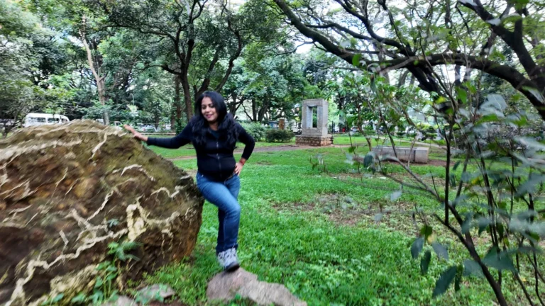 Guru Sanju outdoors in nature