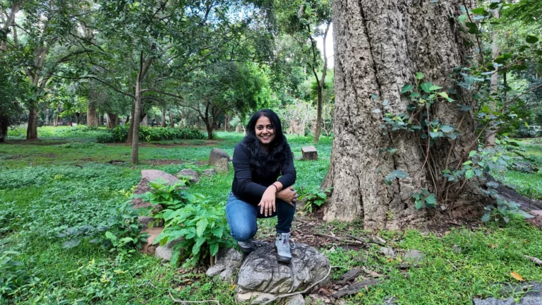 Guru Sanju outdoors in nature
