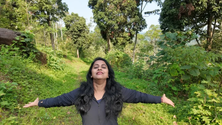 Guru Sanju outdoors in nature