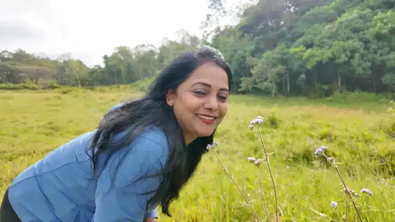 Guru Sanju outdoors in nature