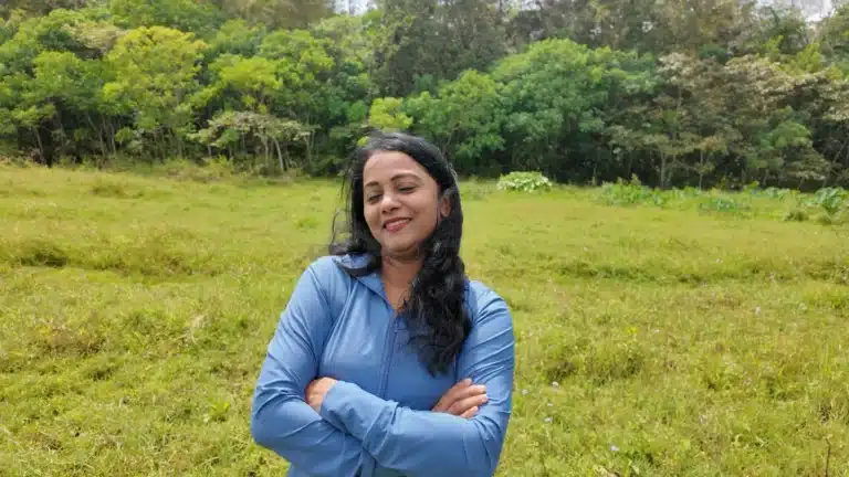 Guru Sanju outdoors in nature
