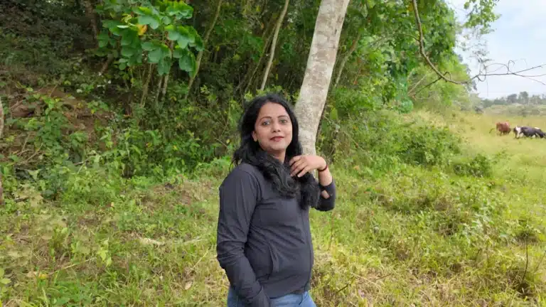 Guru Sanju outdoors in nature