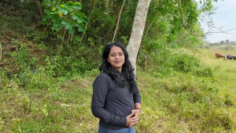 Guru Sanju outdoors in nature