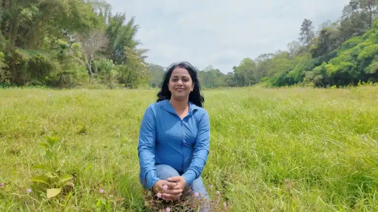 Guru Sanju outdoors in nature
