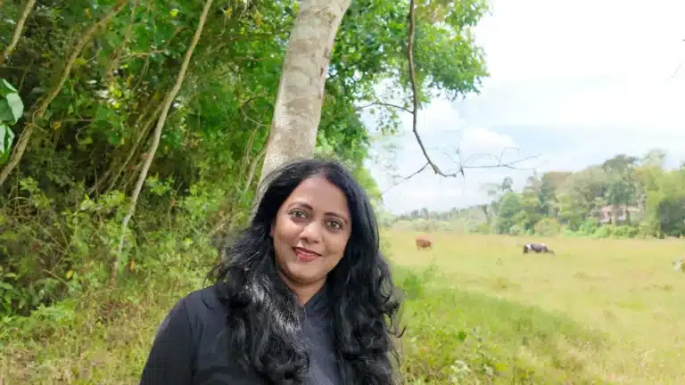 Guru Sanju outdoors in nature
